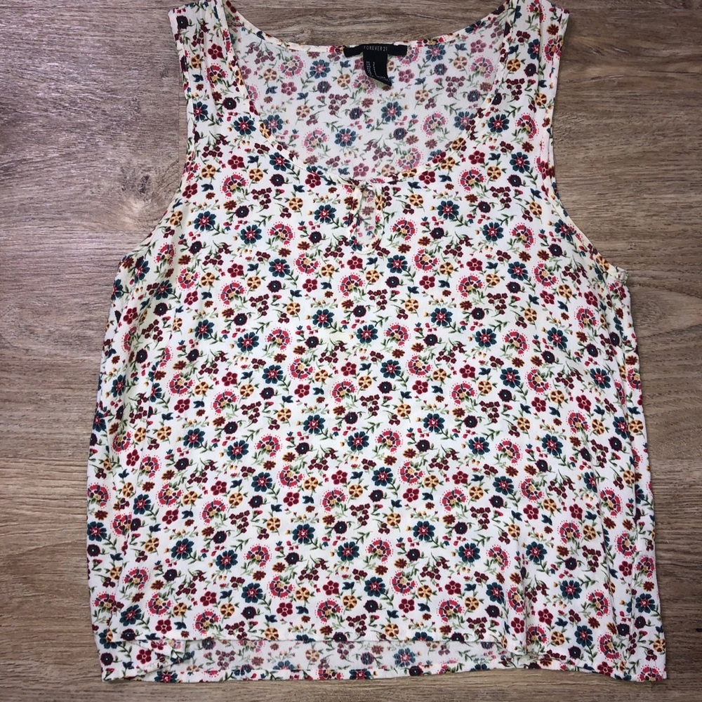 Floral Tank Top